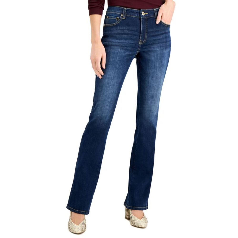 Petite Mid Rise Bootcut Jeans